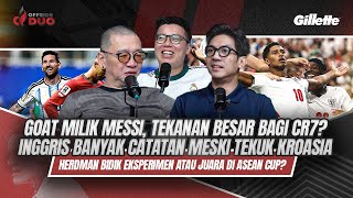 OFFSIDE DUO #350: MESSI IS THE GOAT, PRESSURE ON CR7? ENGLAND HAS MANY CONCERNS DESPITE BEATING C...