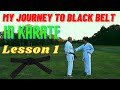 Karate Punches For Beginners Lesson 1