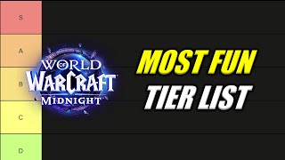 Most Fun Ranged DPS Midnight (Beta) Tier List