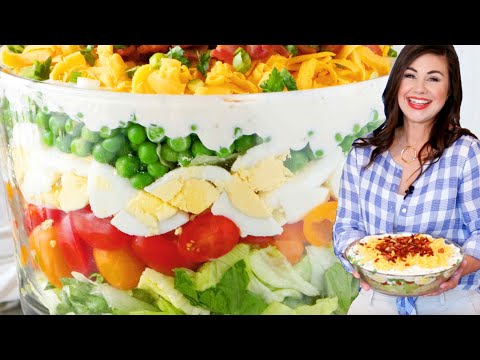 Video: How To Make Salad In Layers