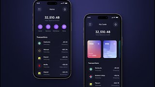 Wallet App UI ~ Flutter Tutorial ~ [ Step By Step ]  Speed Code