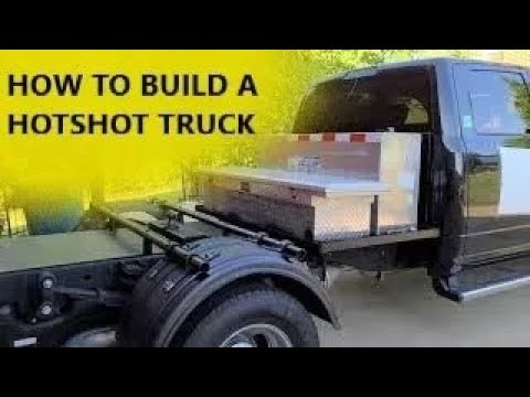 How to build a chasis Hotshot Truck