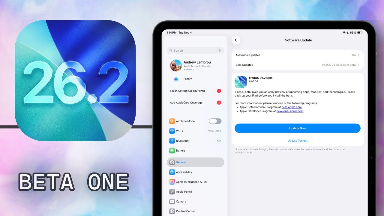 iPadOS 26.2 Beta 1 Is OUT- Where Are The Changes - YouTube