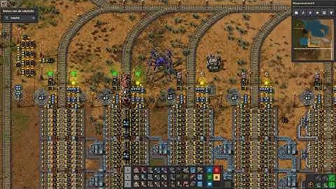 Factorio balanced station design.