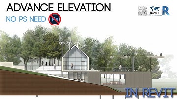 How to make a Presentation Elevation in Revit | No Photoshop need