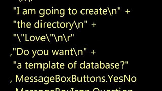 Using C Sharp Dialog Result  with Visual Studio Community