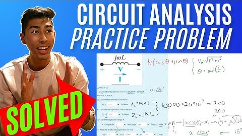 Networks Analysis | Ch.9 Sinusoidal Steady-State Analysis | AP9.03_9ed : The current in the induc...