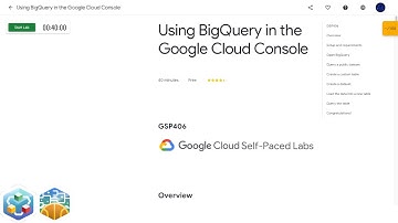 Qwiklabs | Using BigQuery in the Google Cloud Console [GSP406]