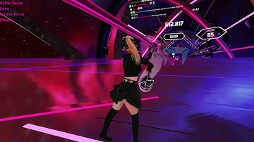 Battle Beast - Eden | Synth Riders Master | Mixed Reality Gameplay | Twitch