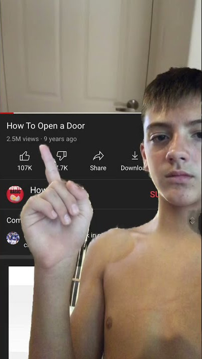 How to open a door