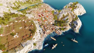 Builders of Greece | Ep. 1 | INVASION New City Builder with Army & Warship Building in Classical Era