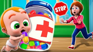 Take Care of Mommy | Mommy Got Sick! | Funny Kids Songs & More Nursery Rhymes | Little PIB