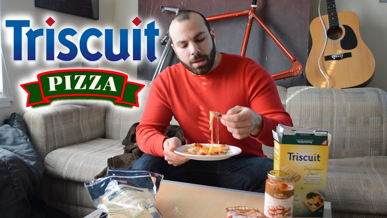 Triscuit Pizza with Basic College Cooking