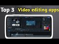 Top 3 video editing apps in mobile l అదిరిపోయే 3 video editing apps 🤩 l Telugu tech plant