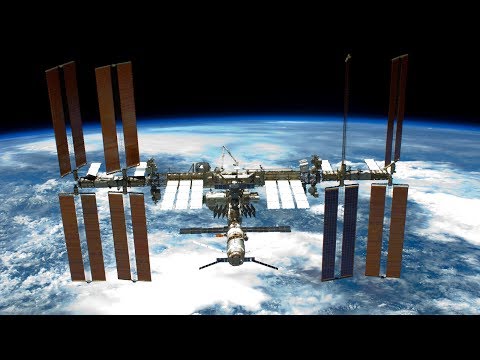 NASA/ESA International Space Station ISS Live Earth View With Tracking Data - 