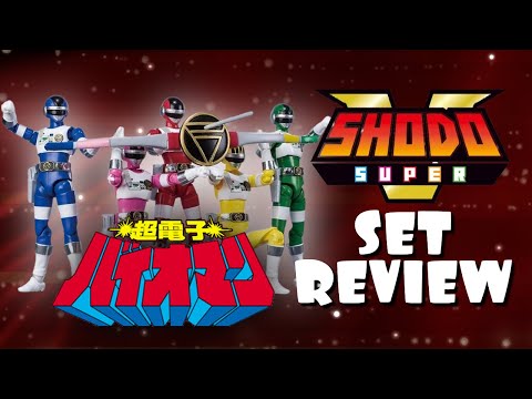 REVIEW: SHODO Super Choudenshi Bioman! Could've Been Power Rangers! (超電子バイオマン