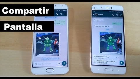 Compartir Pantalla Android con cualquier dispositivo