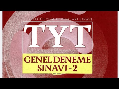 2024 TÖDER TYT-2 MATEMATİK ÇÖZÜMLERİ (YKS 4.SÜNDEN)