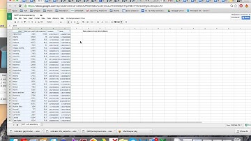 Taking a random sample using spreadsheets