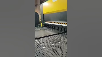 European customers use our bending center production line site😊 #machine #bending #factory #cnc