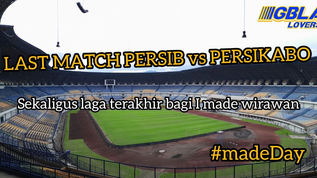 JELANG KICK Off PERSIB vs PERSIKABO di STADION GBLA!!! YouTube