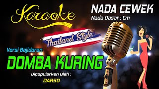 Karaoke DOMBA KURING - Darso ( Nada Wanita )