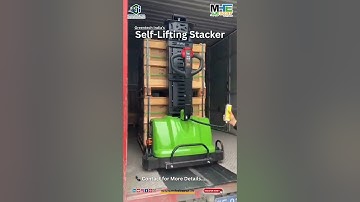 Self Lifting Stacker – Revolutionary Portable Material Handling Solution | #GreentechIndia