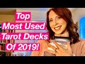 My Top 5 Tarot Decks of 2019!