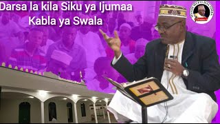 LIVE:DARSA LÀ KÀBLA YA SWÀLA YÀ IJUMAÀ MÀSJID MUFTI SIMBA-SHIÑYÀÑGÀ