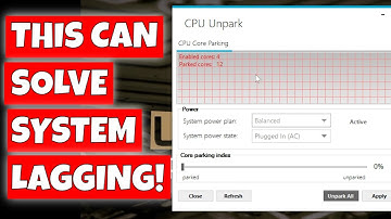 Hoe u LAG en latentie in Windows 10 of 11 EENVOUDIG kunt verminderen: CPU-geparkeerde cores in- o...