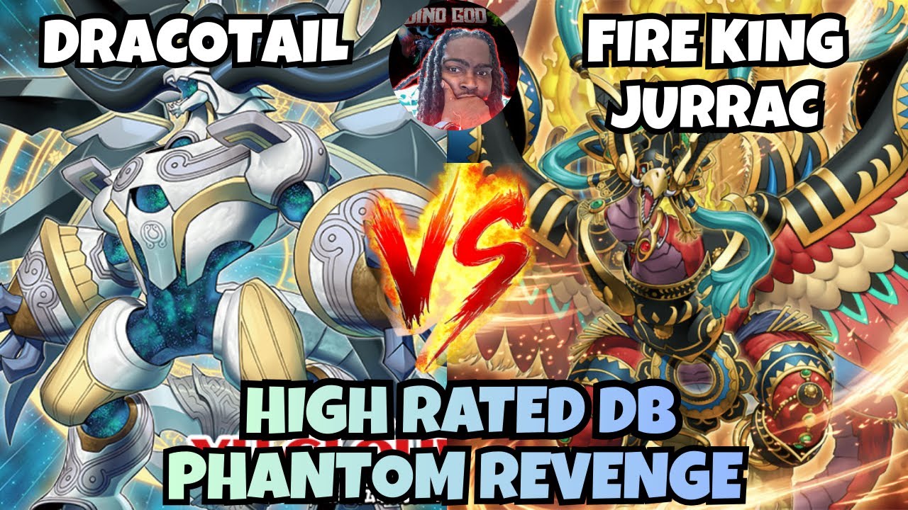 ДРАКОТЕЙЛ ПРОТИВ ОГНЕННОГО КОРОЛЯ ДЖУРРАКА | ПРИЗРАЧНАЯ МЕСТЬ ВЫСОКОГО РЕЙТИНГА DB YUGIOH!