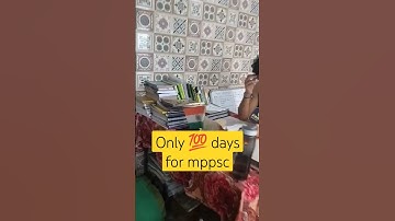 MPPSC 💯 DAY #motivation #dsp #minivlog #study #shortvideo