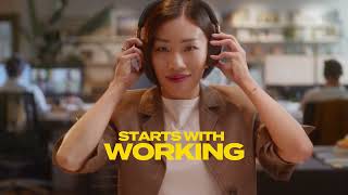 Jabra Evolve3 Range. The ultimate headsets for modern work.