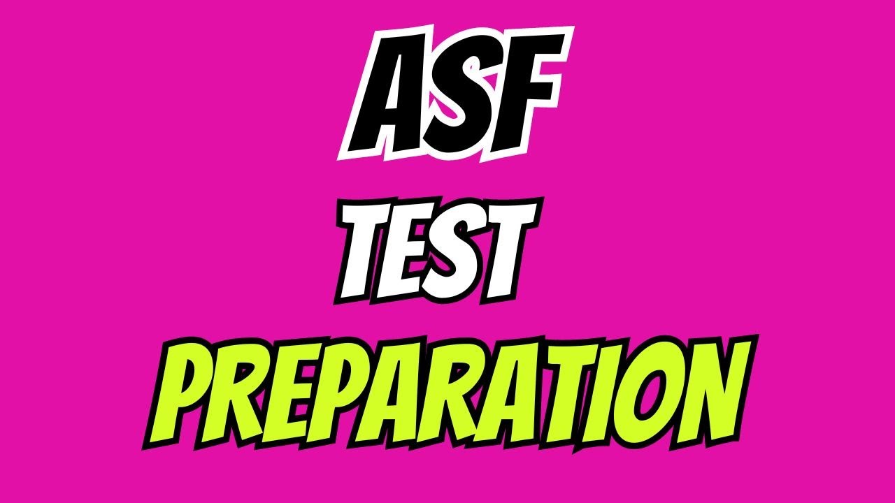 Asf Test Sample ASF Test Preparation | ASF Written Test Preparation | ASF Preparation ...