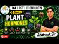 "Plant Hormones Theory Part 1 | TGT | PGT | GIC Biology | Life Science | By Abhishek Sir LIVE":