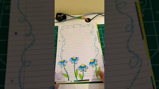 20 Easy &amp; Beautiful Page Border Designs 🌸✨ | Project File Decoration Ideas for School &amp; College