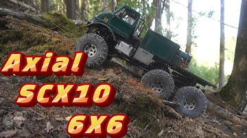 Forest crawling w/ custom Axial umg10 6x6