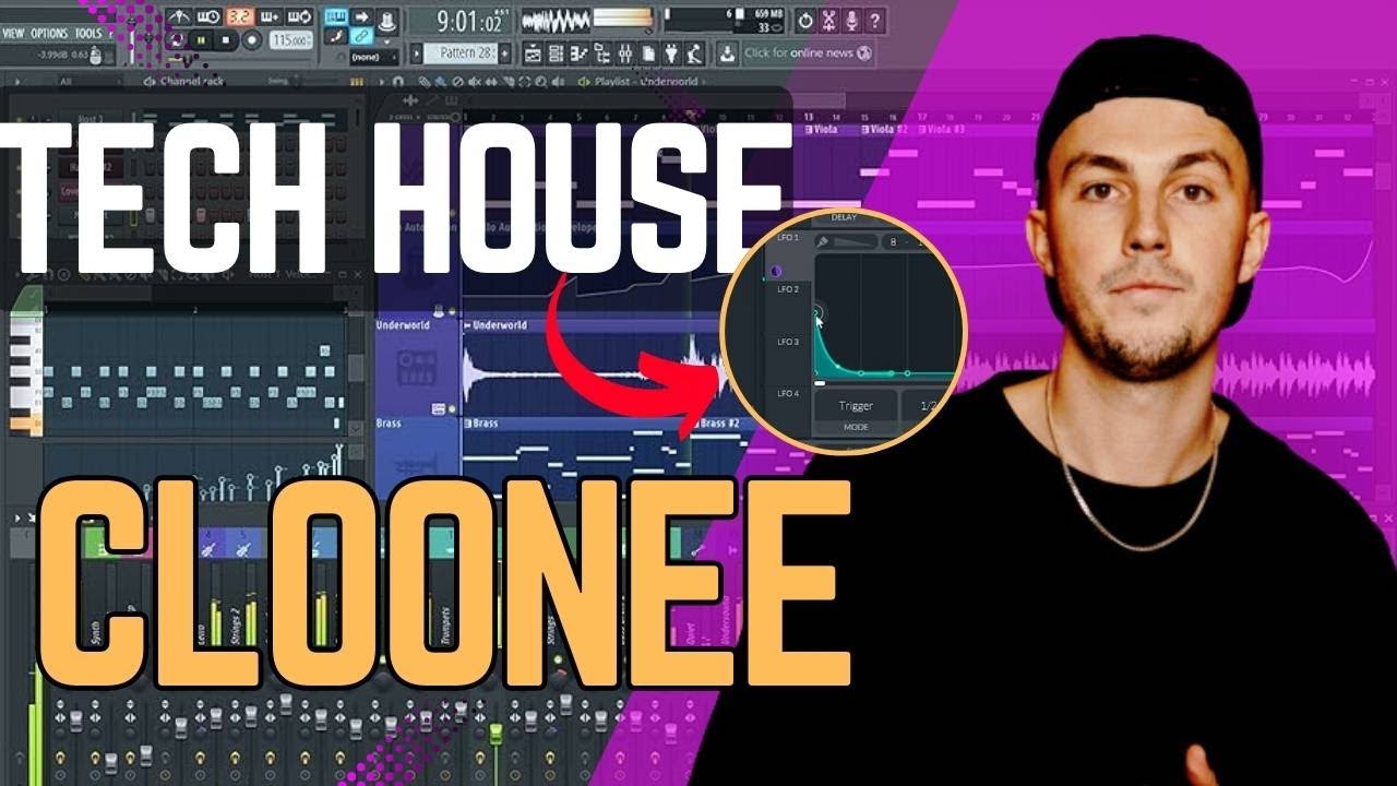 Como hacer TECH HOUSE como CLOONEE - HOW TO CLOONEE | FL STUDIO TUTORIAL