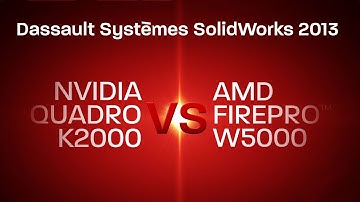 AMD FirePro™ vs. Nvidia Quadro: SolidWorks 2013