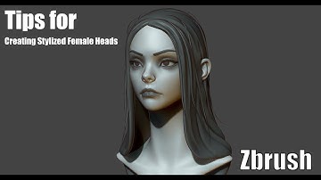 Tips for how I make my Stylized Heads Tutorial