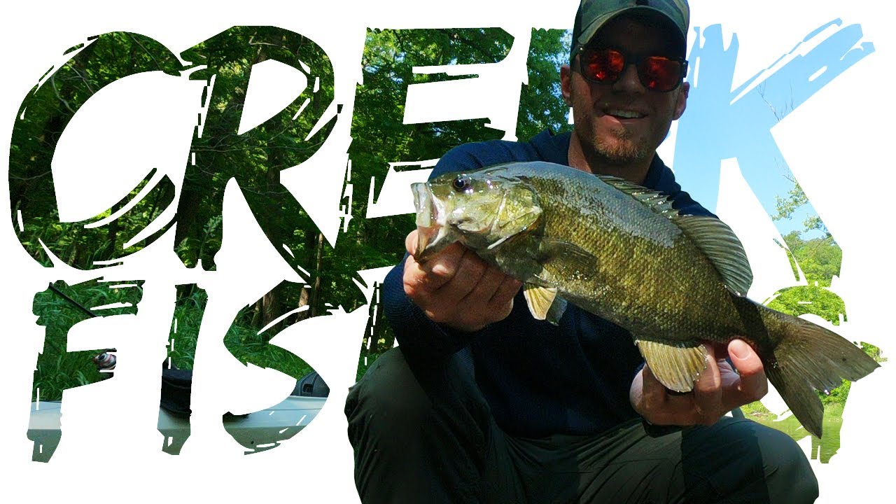 POOL JUMPING for QUALITY BASS (Kayak Fishing a SECRET CREEK Part 1)