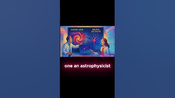 the simirlarity of cosmic web and human brain #universe #humanbrain #cosmicweb