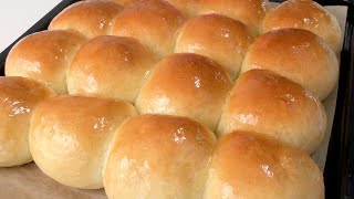Soft and fluffy milk bread/easy hand dough