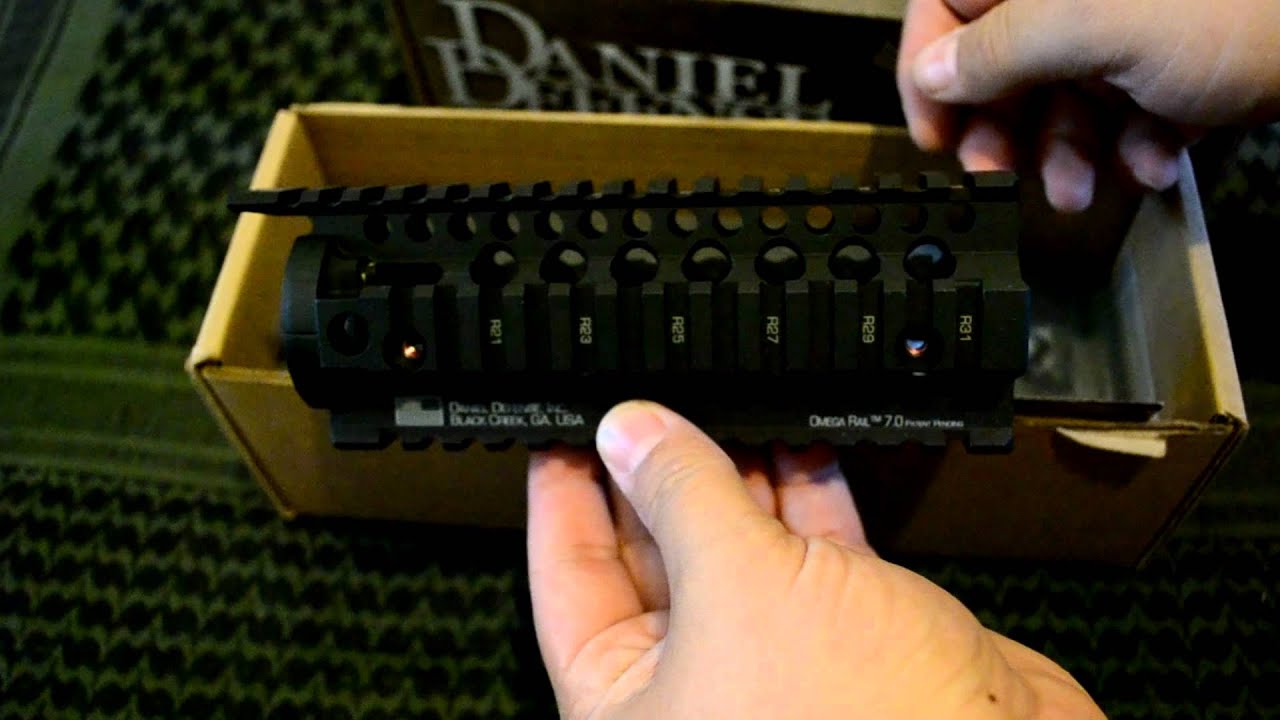 Daniel Defense Omega 7.0 Free Float Carbine Quad Rail YouTube