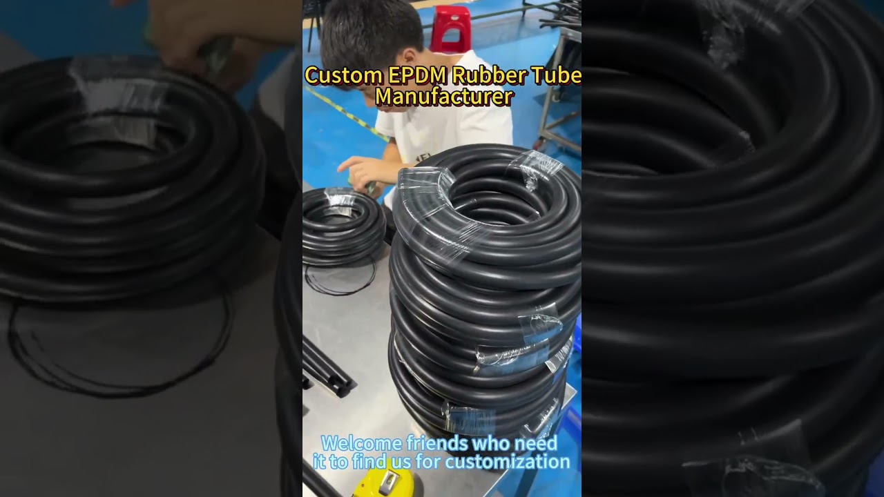 High Quality Extruded EPDM Rubber Tubing Suppliers