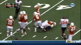 11\/16\/2013 Oklahoma State vs Texas Football Highlights