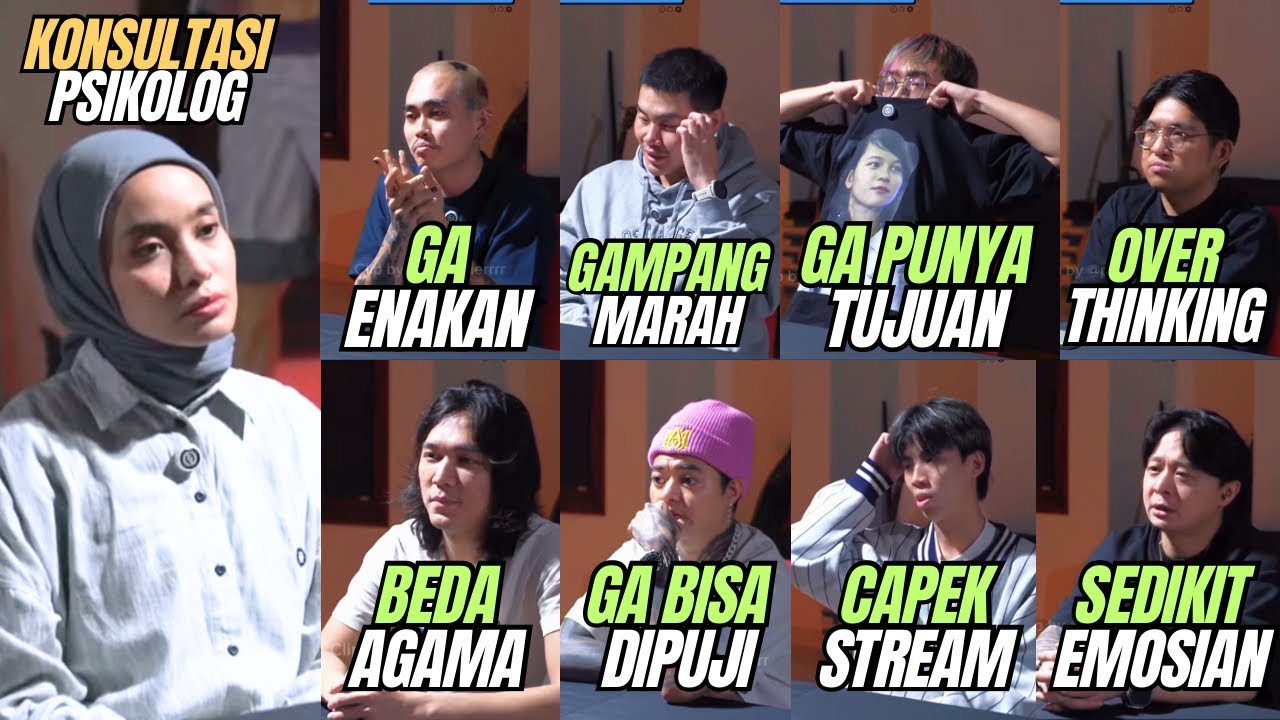 PRIA BERCERITA! AAA CLAN KONSULTASI PSIKOLOG - MARAPTHON @ybrap