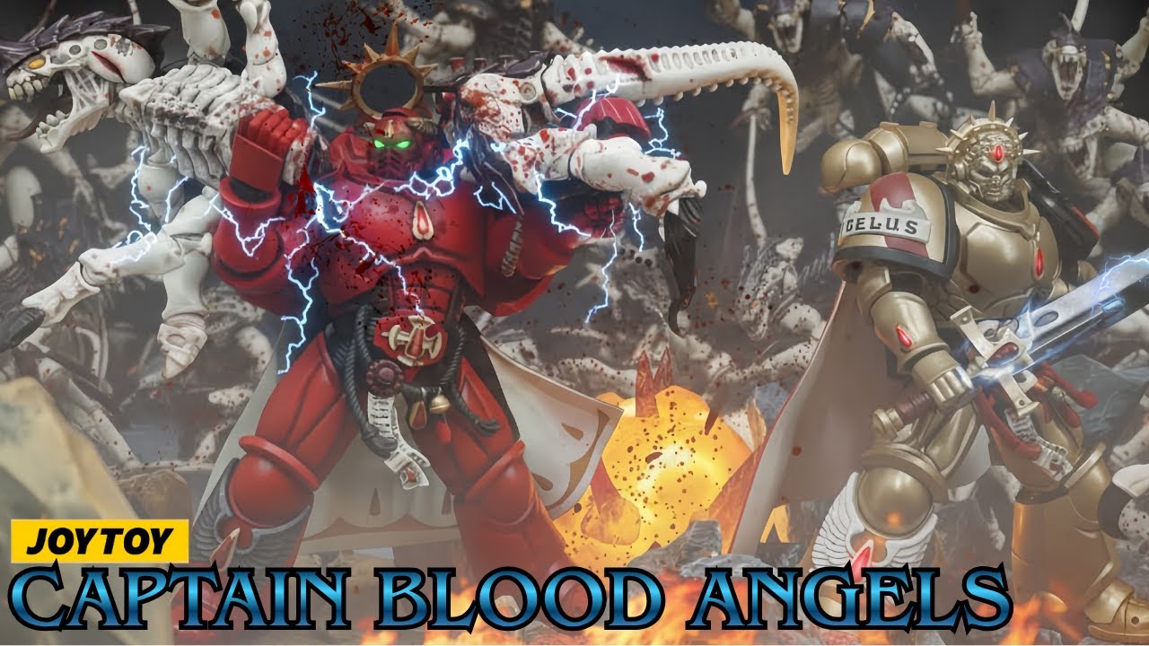 Unboxing NEW JOYTOY Captains Blood Angels - Warhammer 40K