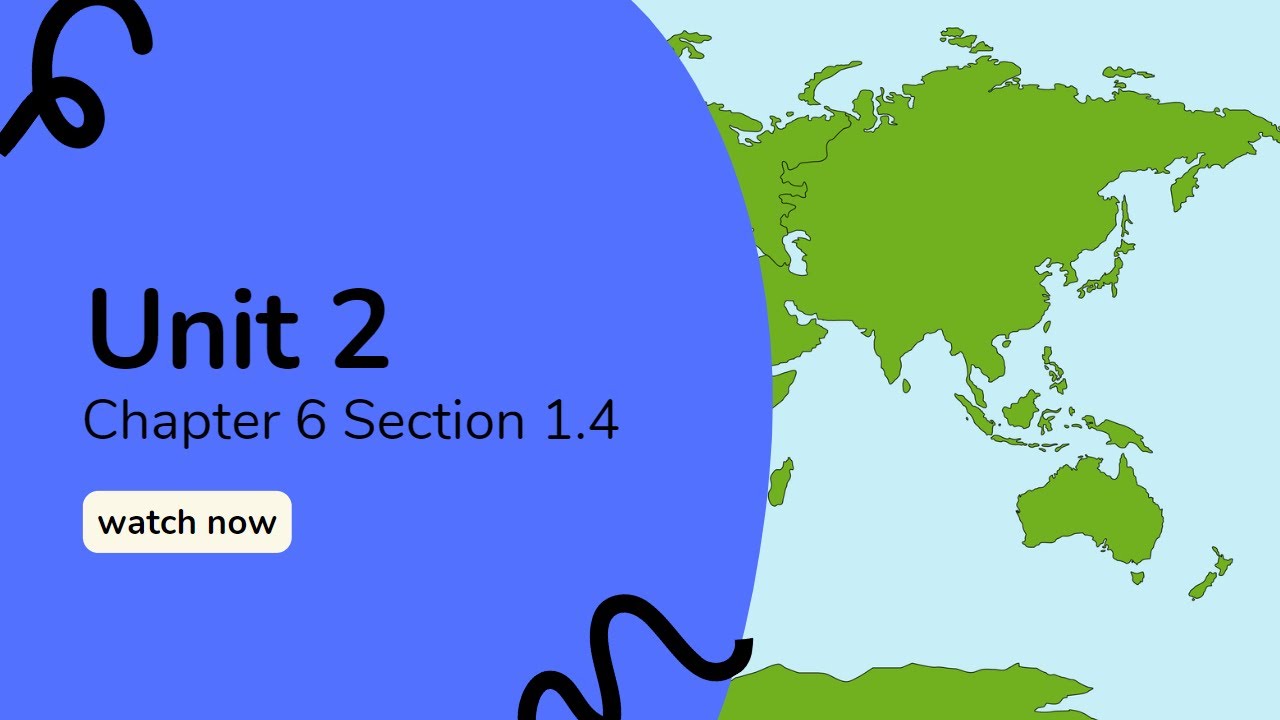WH Chapter 6 Section 1 4 - YouTube