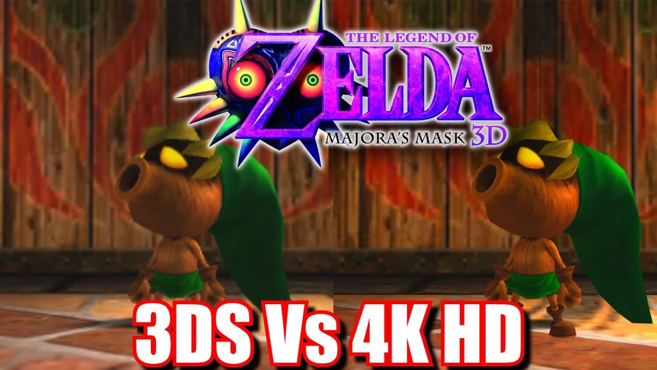 Zelda Majora's Mask 3D HD 4K - Next Gen / Switch / Graphics Comparison - YouTube